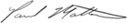 Signed, Paul Mattar